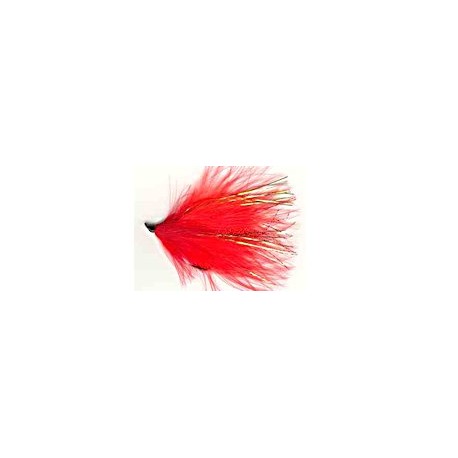 Alaskan Flies red orange alaskabou $6.80