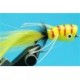 Bass Flies bass popper canary tiger $8.50