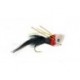 Bass Flies Bass Bug Black Red White $8.50