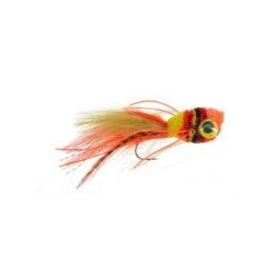 Bass Flies Bass Popper Orange $8.50