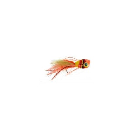 Bass Flies Bass Popper Orange $8.50