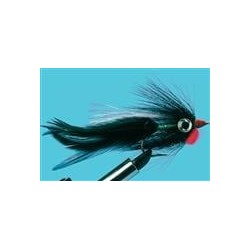 Bass Flies big eye deceiver black $8.50