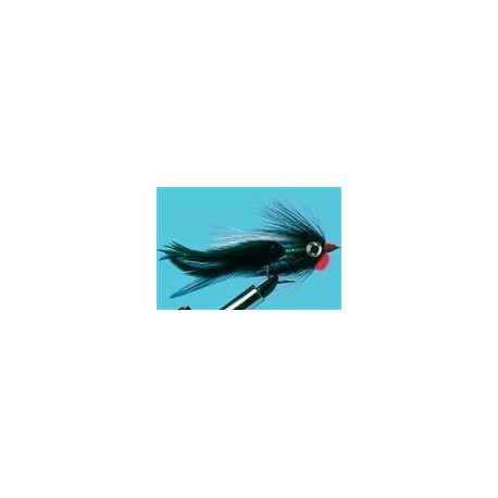 Bass Flies big eye deceiver black $8.50