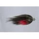 Bass Flies Chunk N Duck Black Red $8.50
