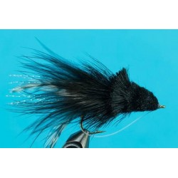 Bass Flies dahlberg diving bug black large $8.50