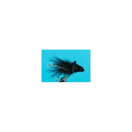 Bass Flies dahlberg diving bug black $8.50