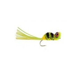 Bass Flies Dancing Frog Green Yellow $8.50