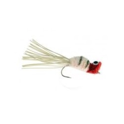 Bass Flies Dancing Frog Red White $8.50