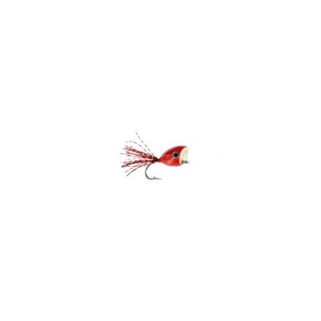 Bass Flies DinkPopperRed $8.50