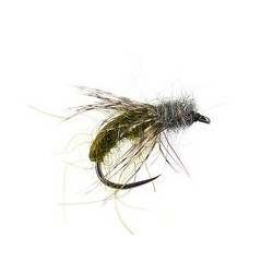 Barbless Flies Olive Caddis Pupa BL $2.34