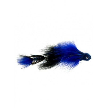 Bass Flies Sex dungeon blue and black $10.00