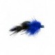 Bass Flies double peanut black and blue $8.50