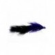 Bass Flies double peanut black purple $8.50
