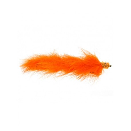 Bass Flies double peanut orange $8.50