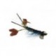 Bass Flies Fighting Craw Olive $8.50