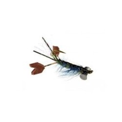 Bass Flies Fighting Craw Olive $8.50
