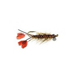 Bass Flies Fighting Craw Tan $8.50