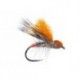 Barbless Flies Orange High Viz Deer Hair Sedge BL $2.34