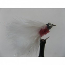 Lures 2 red white mini cats whisker $2.34