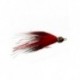 Bass Flies flash fish red black $8.50