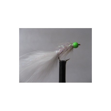 Lures 2 hot head green white tadpole $2.34