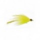 Bass Flies flash fish yellow and chartreuse $8.50