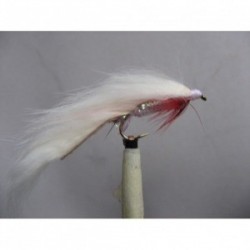 Lures 2 white mylar zonker $2.34