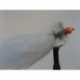 Lures 2 hh orange grizzle white dancer $2.34