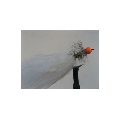 Lures 2 hh orange grizzle white dancer $2.34