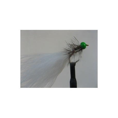 Lures 2 hot head green grizzle white dancer $2.34