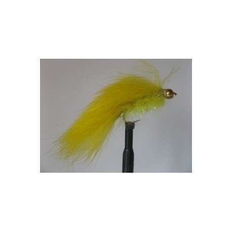 Lures 2 gold head yellow fritz zonker $2.34